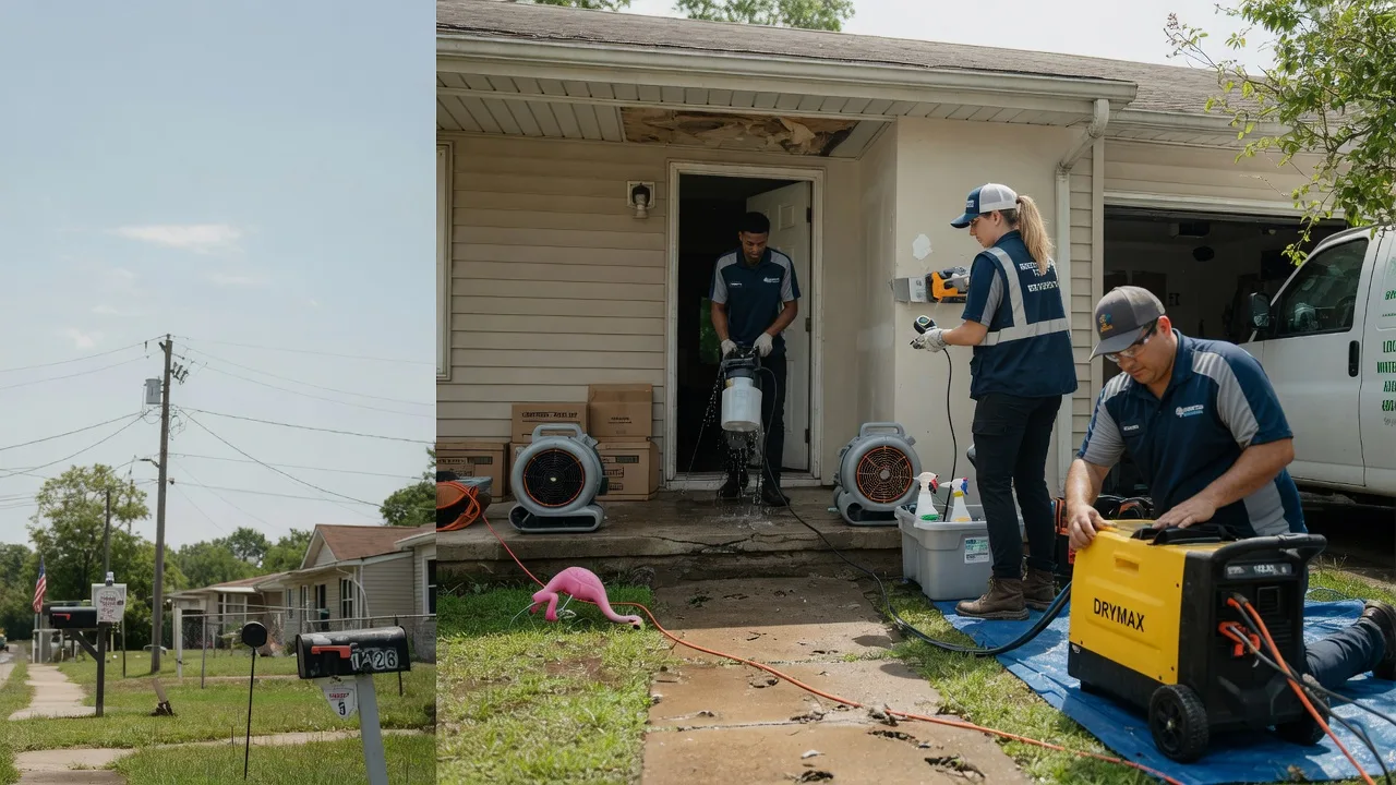 Storm Damage Water Removal in Summersville, WV near me